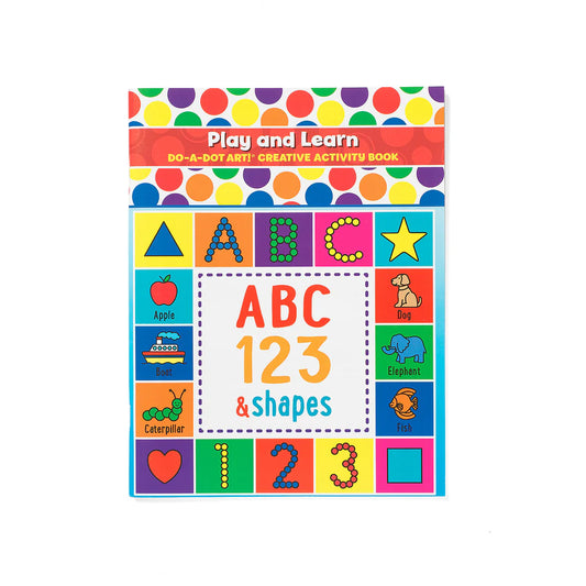 DO•A•DOT ART! Play and Learn Creative Activity Book for Preschool & Kindergarten