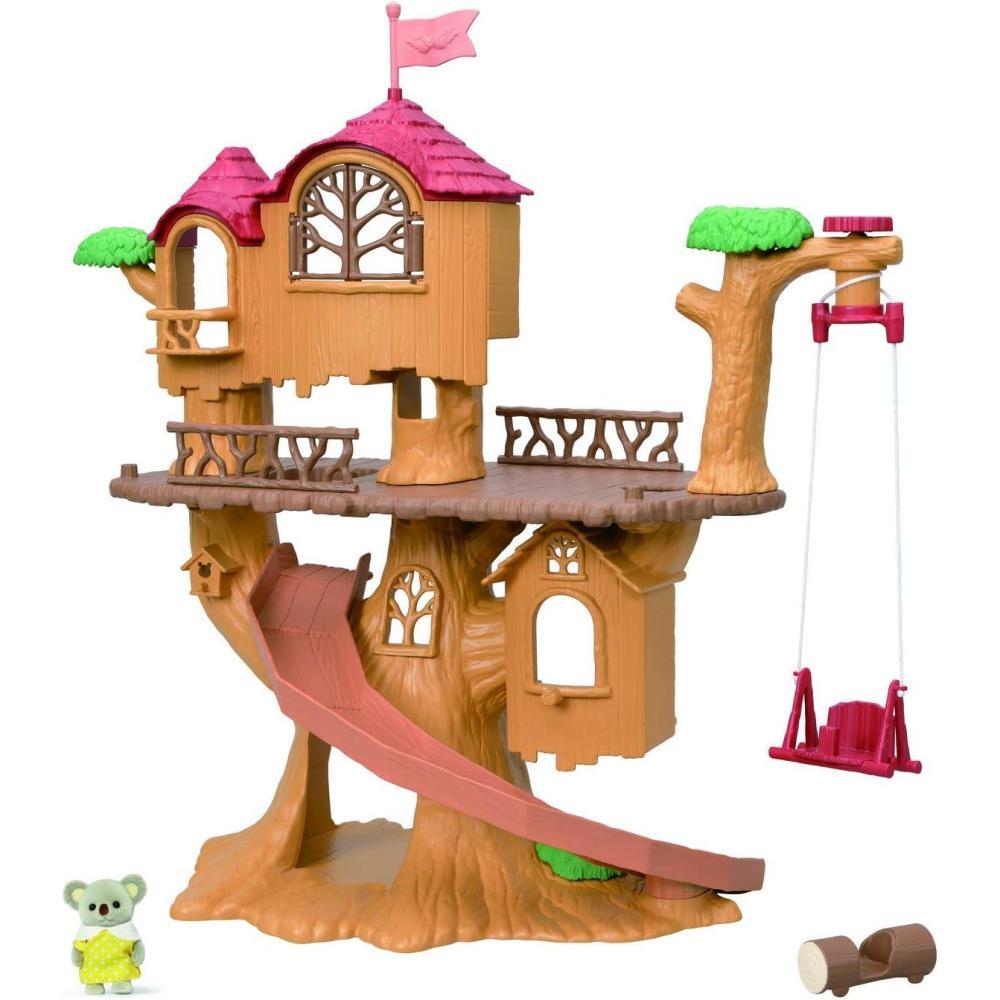 Calico Critters Adventure Tree House Gift Set – Treehouse Playset with Koala Baby