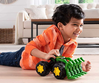 John Deere Monster Treads Rev Up Tractor