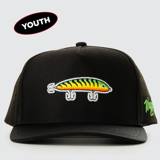 Waggle Original Snapback Hat - Lured In (Youth)