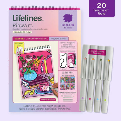 Lifelines® FlowArt -Scented Color-to-Reveal, Fragrant Blooms