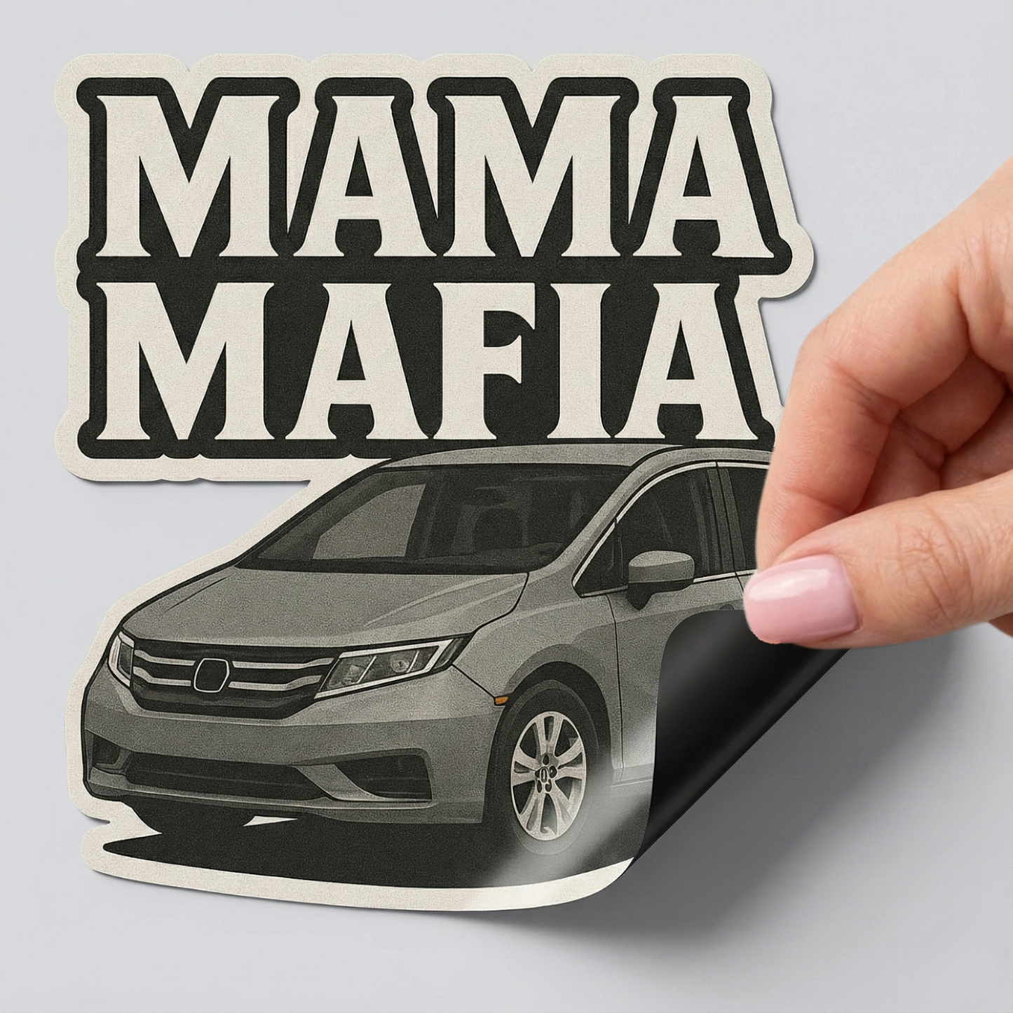MAMA MAFIA Magnetic Bumper Sticker