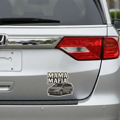 MAMA MAFIA Magnetic Bumper Sticker