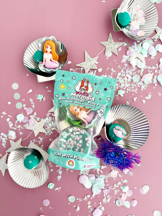 KidDough Mermaid Mini Play Pack