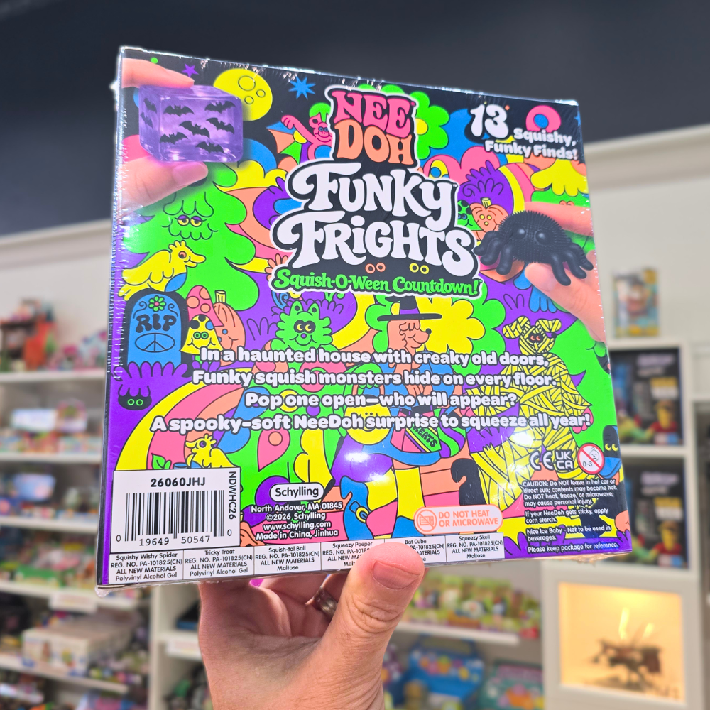 NeeDoh Funky Frights Squish-O-Ween Countdown