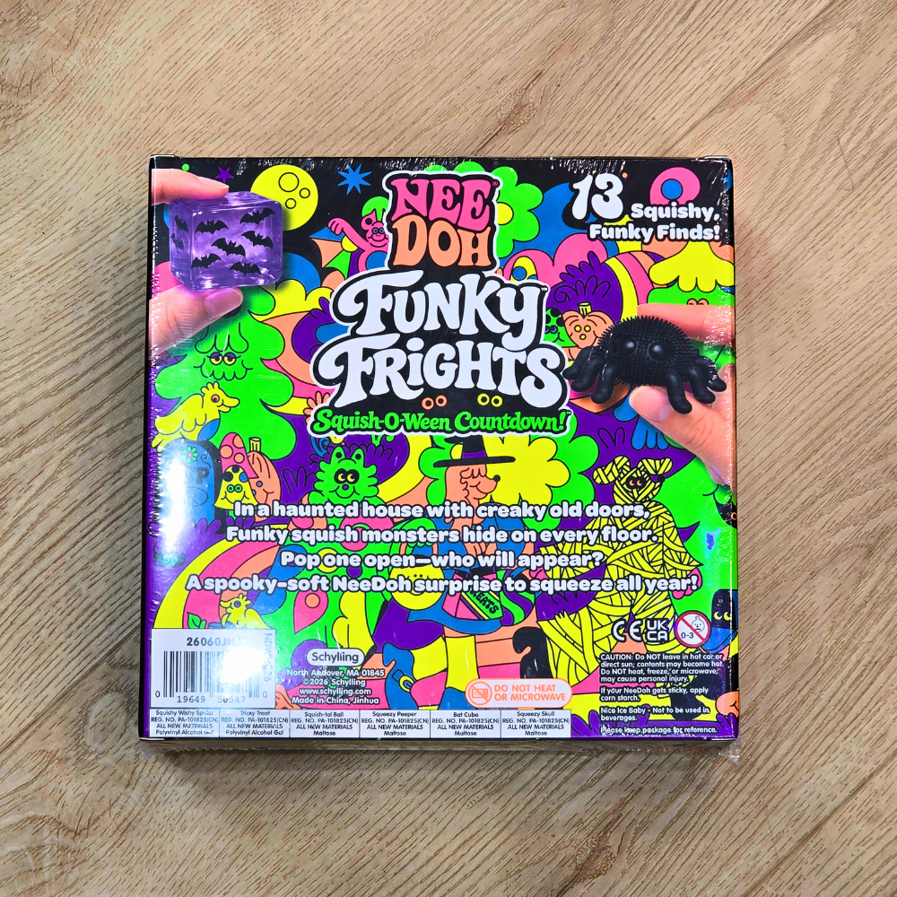 NeeDoh Funky Frights Squish-O-Ween Countdown