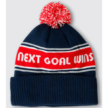 Waggle Pom Beanie - Next Goal Wins