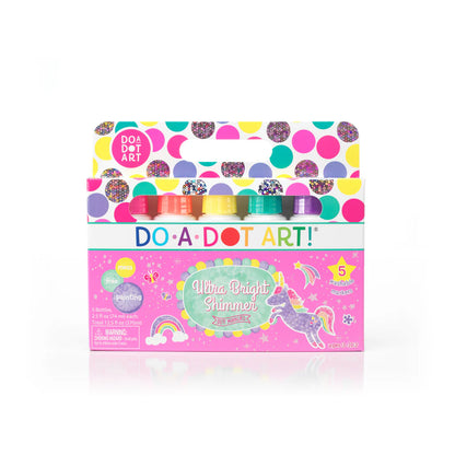 DO•A•DOT ART!  Bright Shimmers Dot Markers  5 PACK