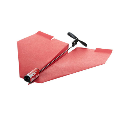 PowerUp 2.0 (Red) Motorized Paper Airplane