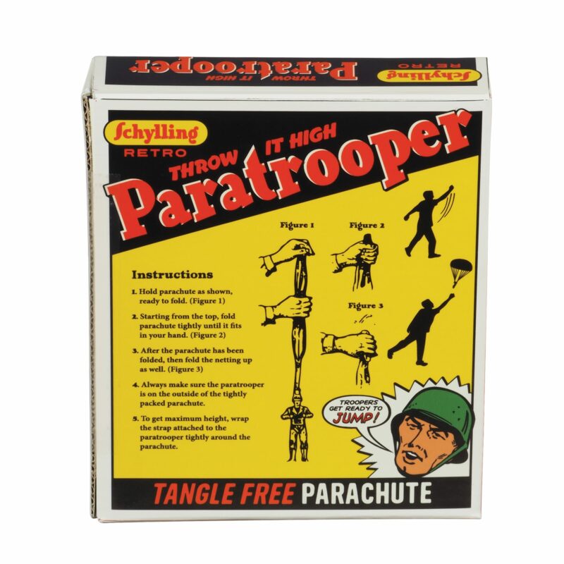 Schylling Retro Paratrooper – Classic Parachute Toy