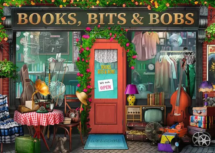 Ravensburger - Books, Bit's & Bobs - 1000 Piece Puzzle