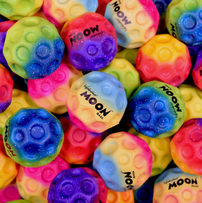Waboba Moon Ball Hyper Bouncy Ball - Rainbow (Assorted Colors)