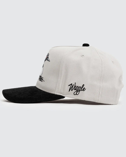 Waggle Corduroy Brim Hat - Red Eye