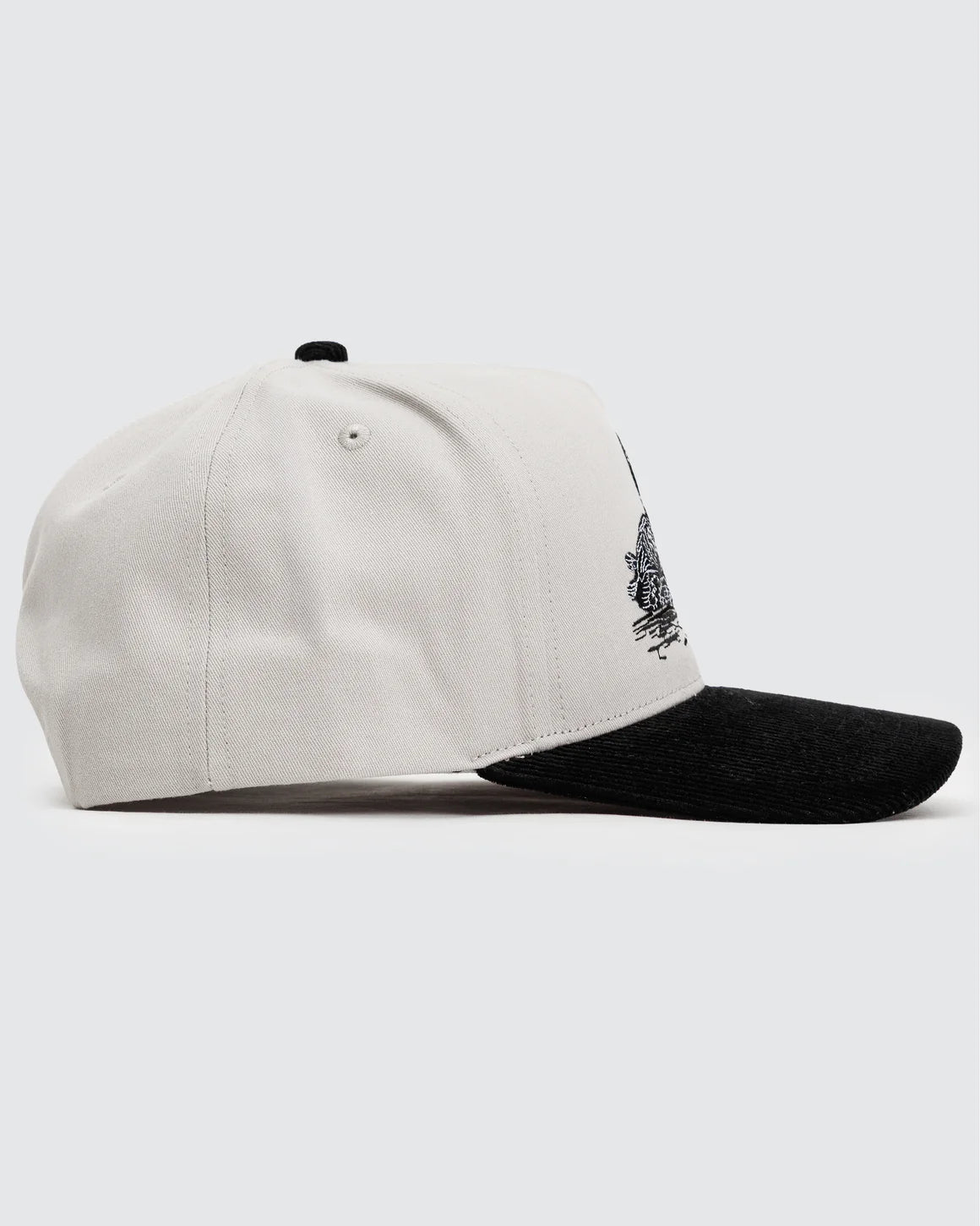 Waggle Corduroy Brim Hat - Red Eye
