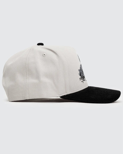 Waggle Corduroy Brim Hat - Red Eye