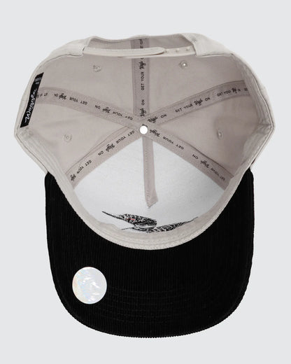 Waggle Corduroy Brim Hat - Red Eye