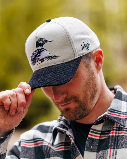 Waggle Corduroy Brim Hat - Red Eye