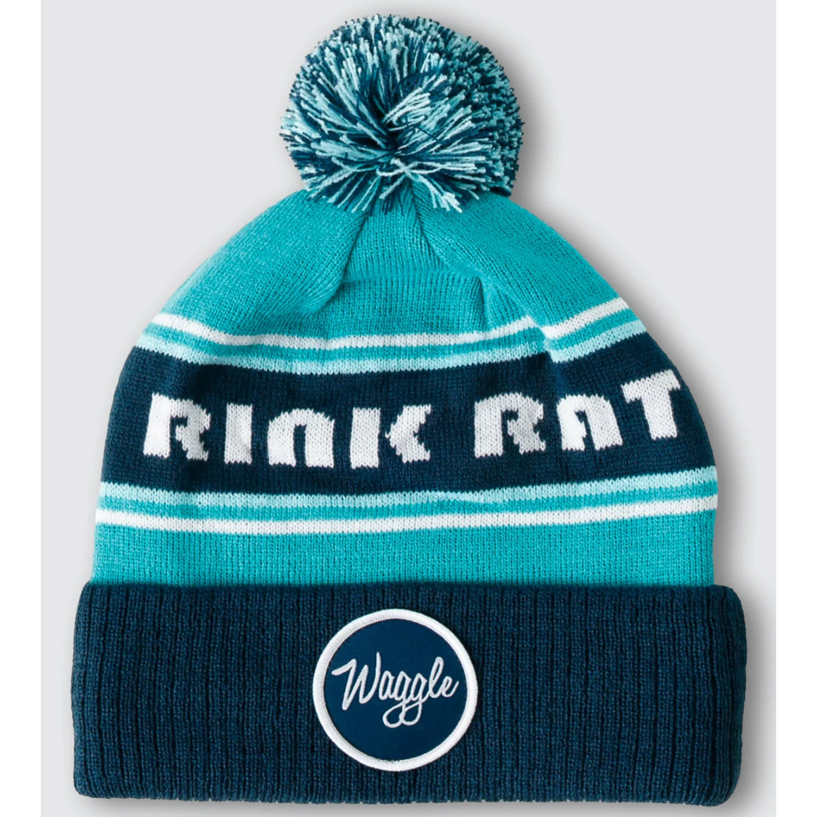 Waggle Pom Beanie - Rink Rat