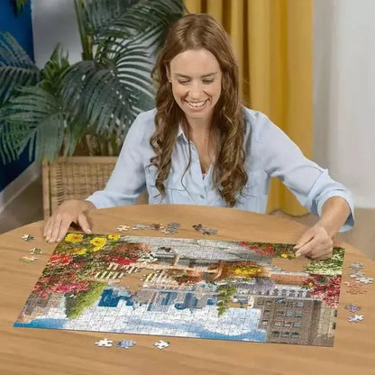 Ravensburger - Rooftop Garden - 500 Piece Puzzle