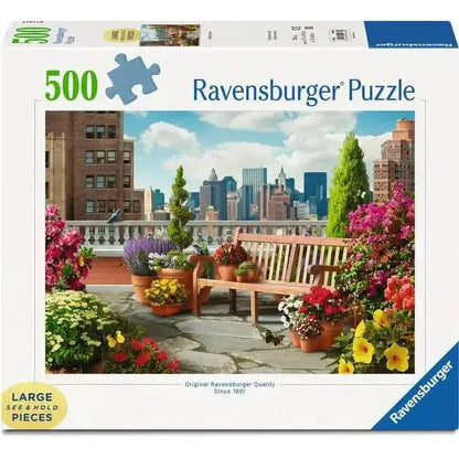 Ravensburger - Rooftop Garden - 500 Piece Puzzle