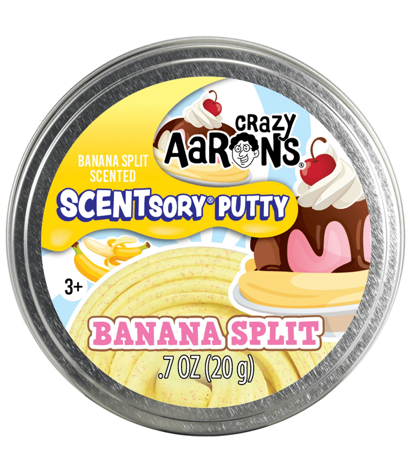 Crazy Aaron's SCENTsory Putty - Banana Split