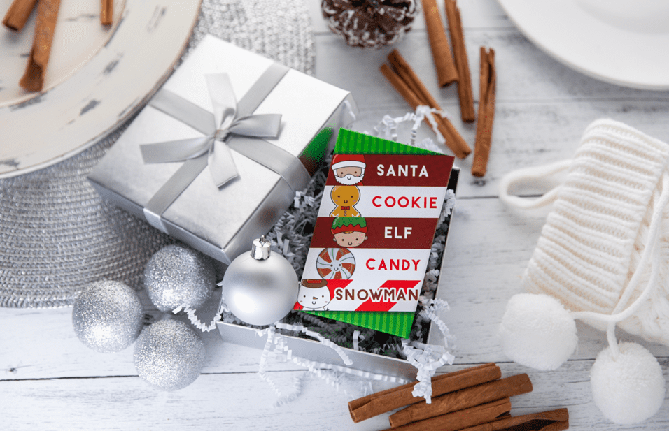Santa Cookie Elf Candy Snowman