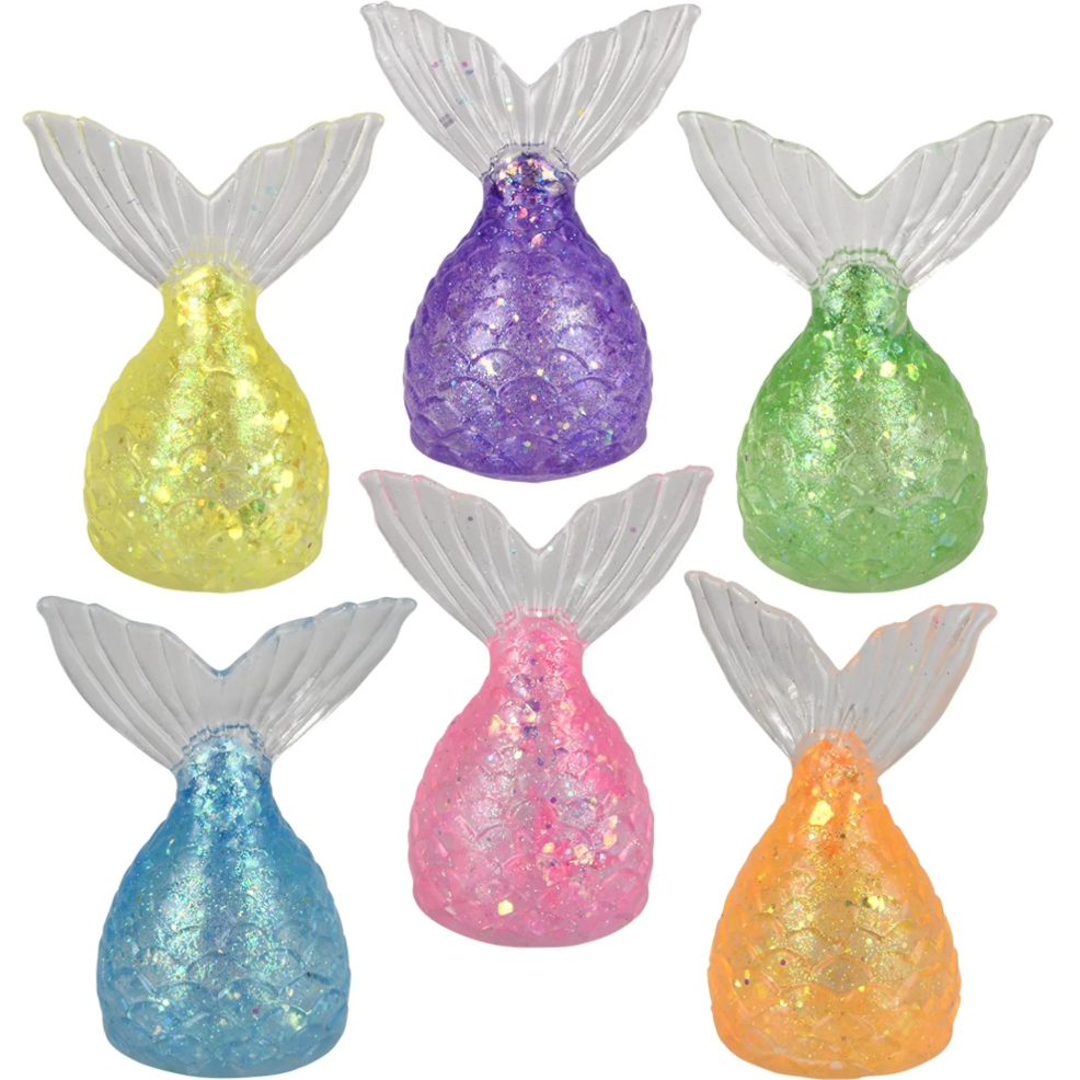 Mermaid tail sugar squish 4 inch