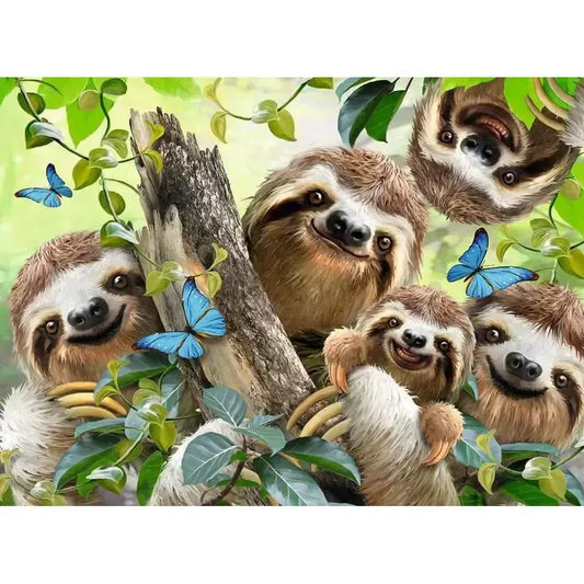 Ravensburger - Sloth Selfie - 500 Piece Puzzle
