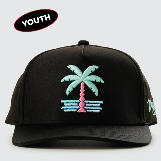 Waggle Original Snapback Hat - South Beach (Youth)