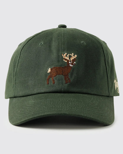 Waggle Waxed Canvas Hat - Stag