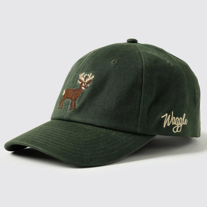 Waggle Waxed Canvas Hat - Stag