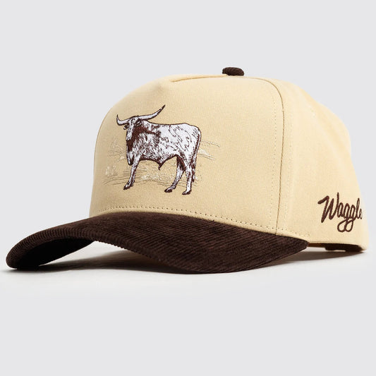Waggle Corduroy Brim Hat - Steer