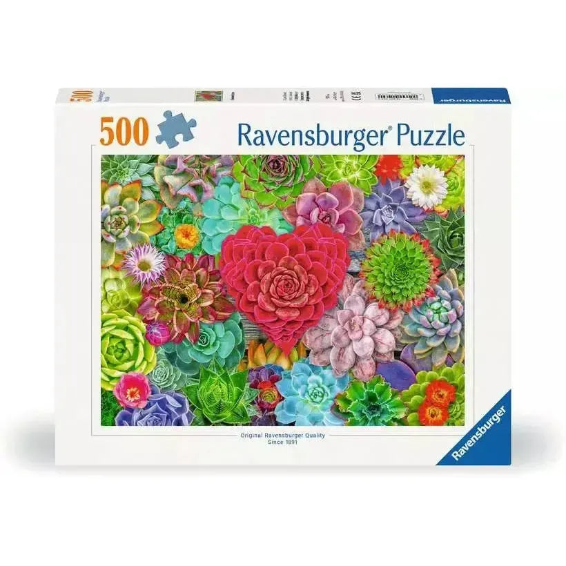 Ravensburger - Succulent Love - 500 Piece Puzzle