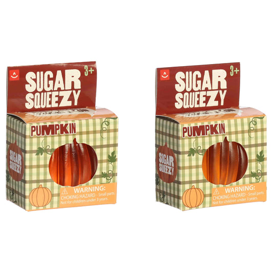 Pumpkin Sugar Squeeze – Halloween Squishy Sensory Toy