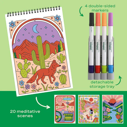 Lifelines® FlowArt™: Trace-By-Groove, Desert Dreams