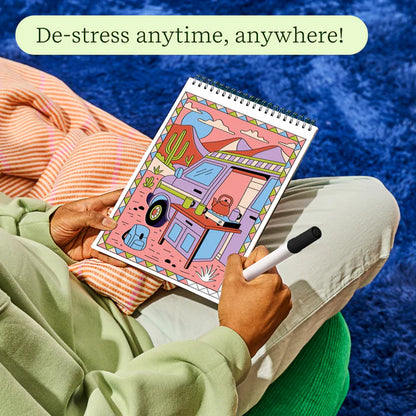 Lifelines® FlowArt™: Trace-By-Groove, Desert Dreams