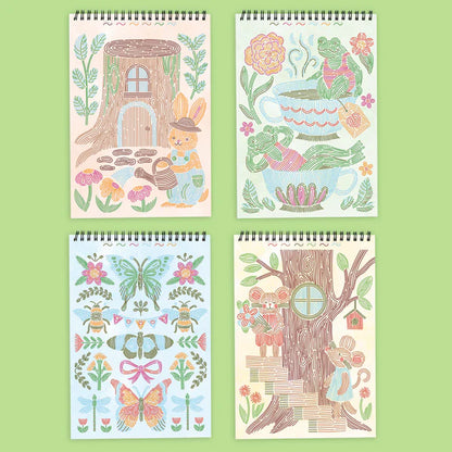 FlowArt® - Trace-By-Line, Woodland Whimsy