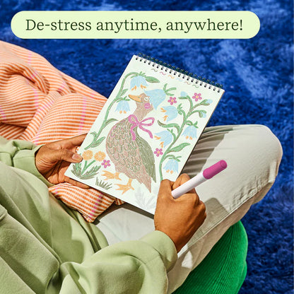 FlowArt® - Trace-By-Line, Woodland Whimsy