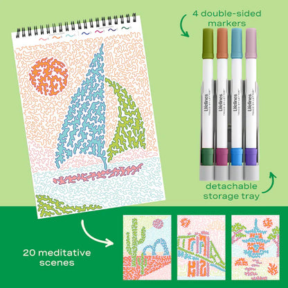 Lifelines® FlowArt™: Trace-By-Line, Pack Your Bags