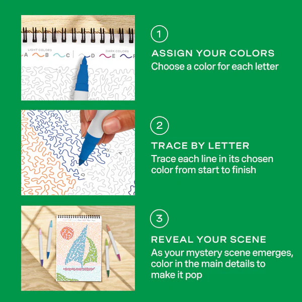 Lifelines® FlowArt™: Trace-By-Line, Pack Your Bags