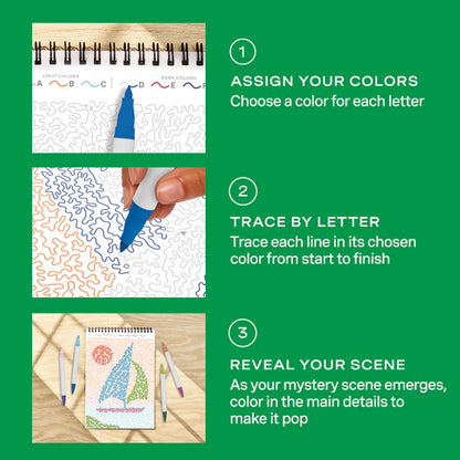 Lifelines® FlowArt™: Trace-By-Line, Pack Your Bags