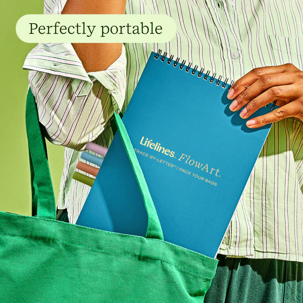 Lifelines® FlowArt™: Trace-By-Line, Pack Your Bags
