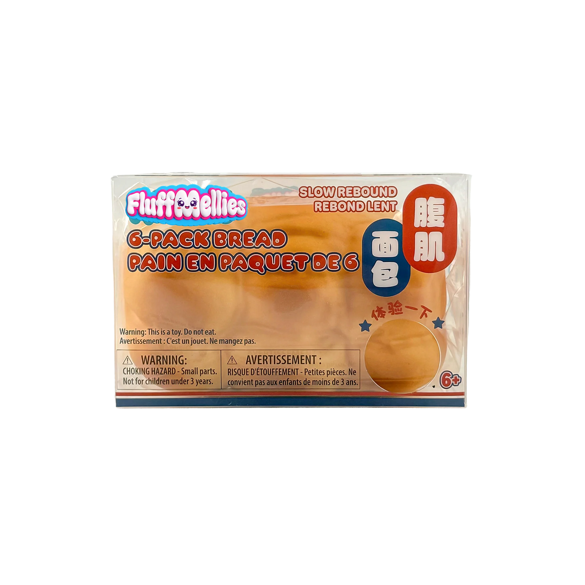 Fluffmellies 6-Pack Bread