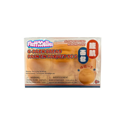 Fluffmellies 6-Pack Bread