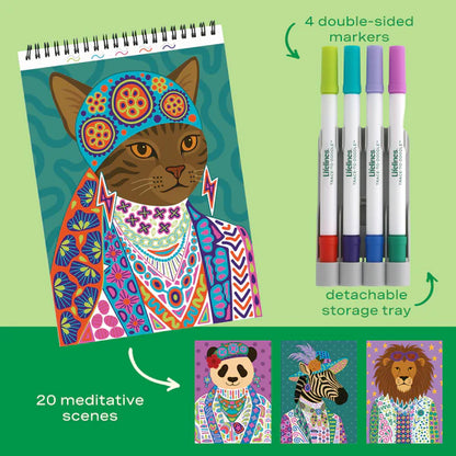 Lifelines® FlowArt™: Trace-To-Doodle, Wild Style