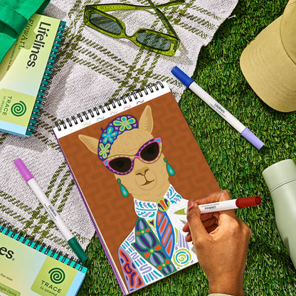 Lifelines® FlowArt™: Trace-To-Doodle, Wild Style