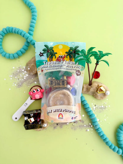 KidDough Treasure Island Mini Play Pack