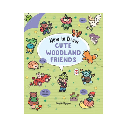 How to Draw Cute Woodland Friends – Step-by-Step Drawing Book