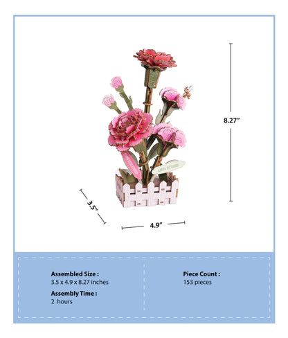 Hands Craft | Carnation Bloom Set