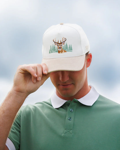 Waggle Corduroy Brim Hat - Whitetail